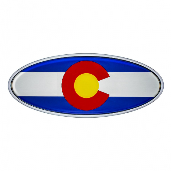 Peterbilt Colorado Flag Emblem