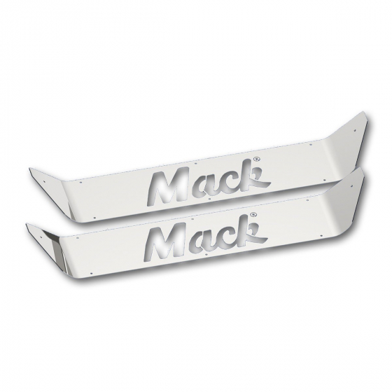 Mack CH And CL Stainless Steel Upper Scuff Panel With Logo