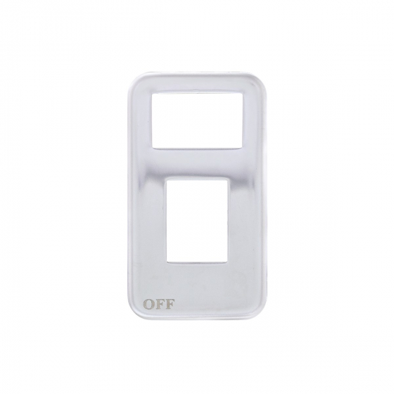 International Stainless Steel Small Paddle Switch Plate