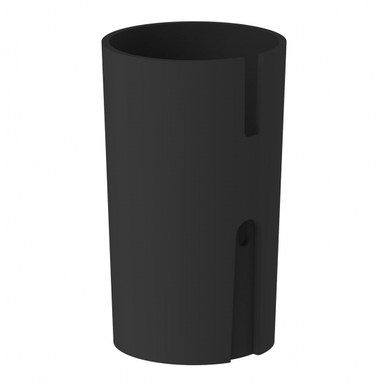Matte Black Plastic Lower Gearshift Knob Cover