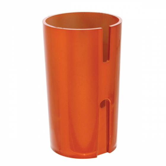 Cadmium Orange Plastic Lower Gearshift Knob Cover