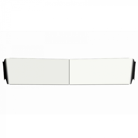 Kenworth 13 Inch Straight Visor For Curved Windshield