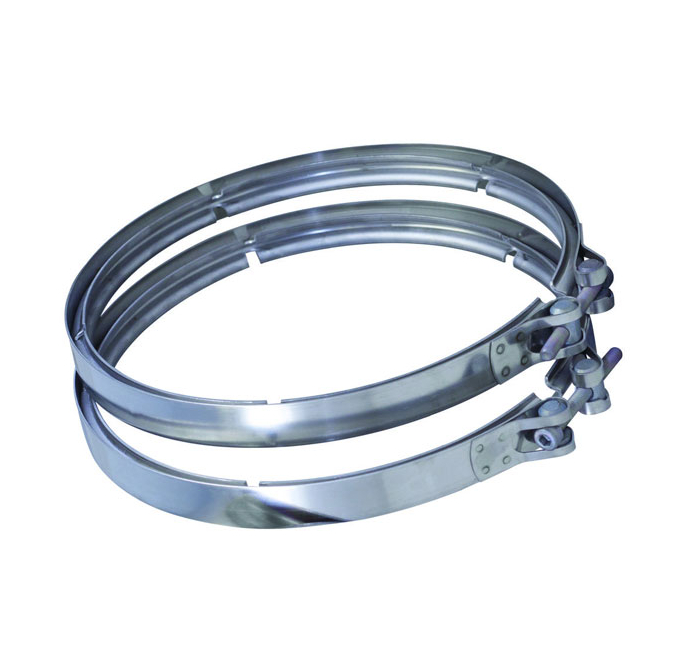 Volvo & Mack Stainless Steel V-Band Exhaust Clamp - 14.41 Inch