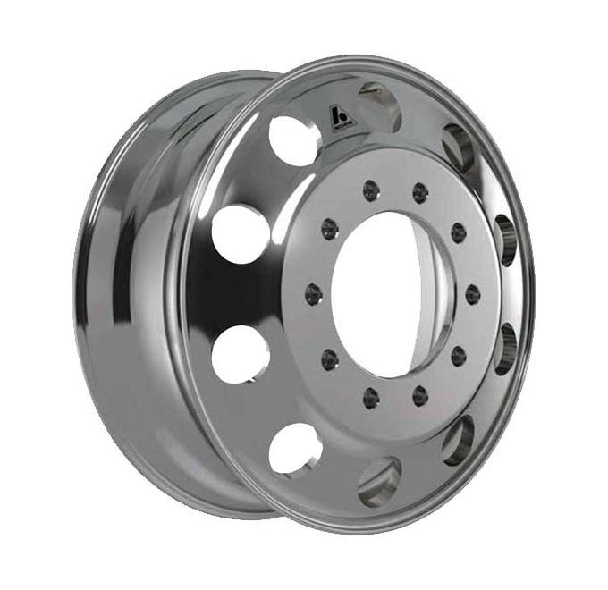 Accu-Lite 24 Aluminum Hub Pilot Wheel - Ultra Finish, 10 Holes