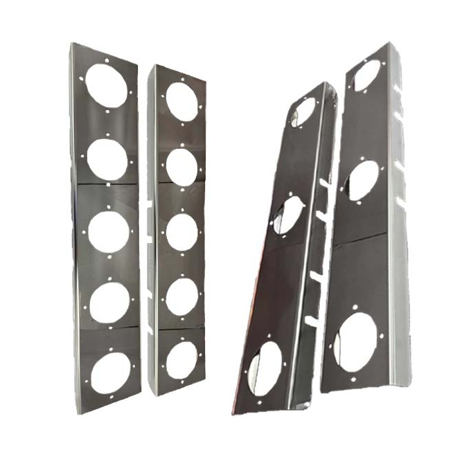 JML Kustoms 15 Stainless Steel Air Cleaner Brackets With Watermelon ...