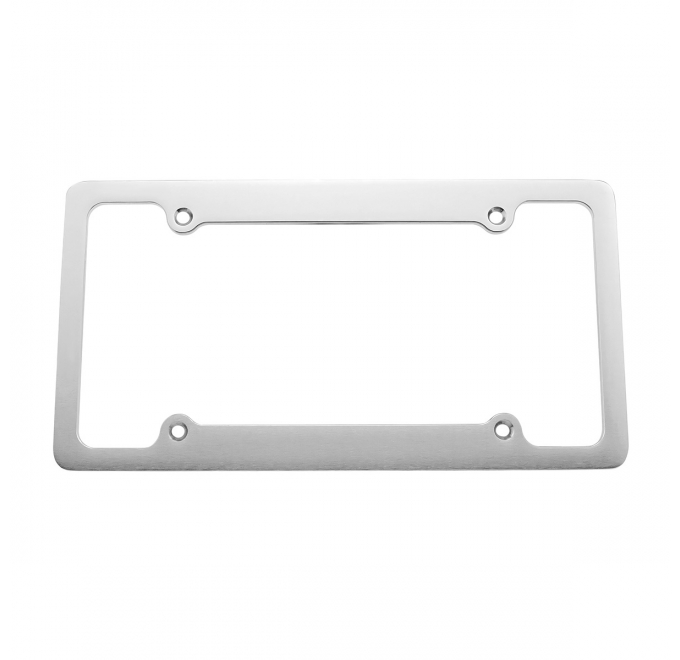 Buy Premium Billet License Plate Frames - Big Rig Chrome Shop