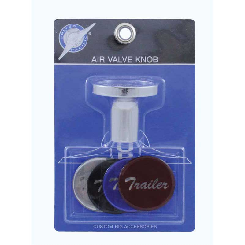 Buy Chrome Aluminum Air Valve Knob with Glossy Sticker - Shop Now