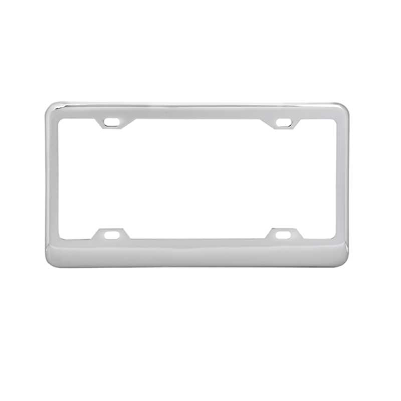 Buy Classic 4-Hole License Plate Frames | Big Rig Chrome Shop