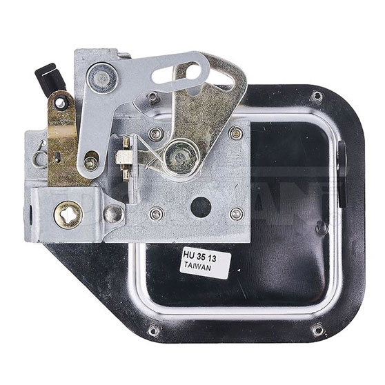 thumbnail image 2 of Dorman 31858RF Front Left Door Handle – Kenworth W900 1981-2006, Chrome, Vent Window 2 of 6