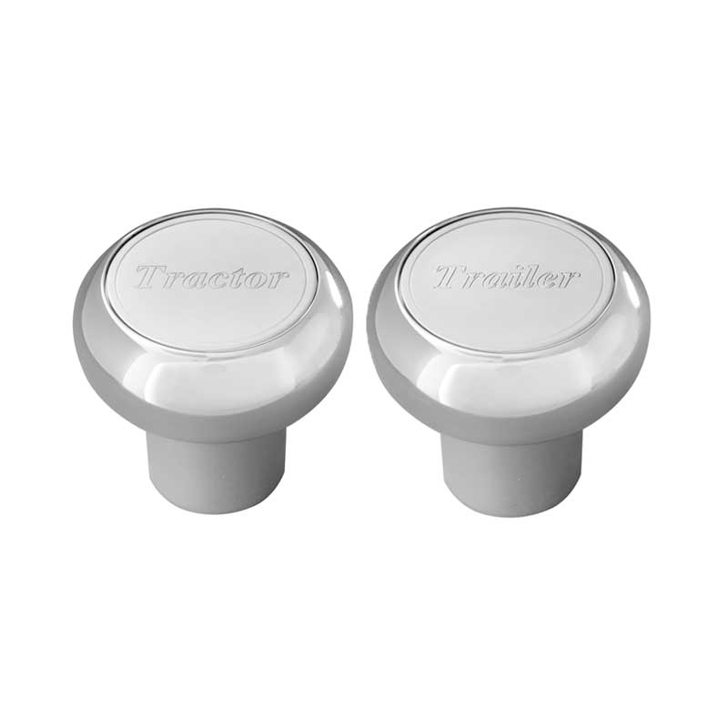 Buy Large Chrome Air Valve Knob with Stainless Steel Script Plate