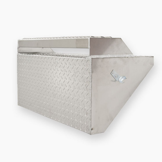 Buy Peterbilt Aluminum Battery Box Lid with Top Step Shop Now