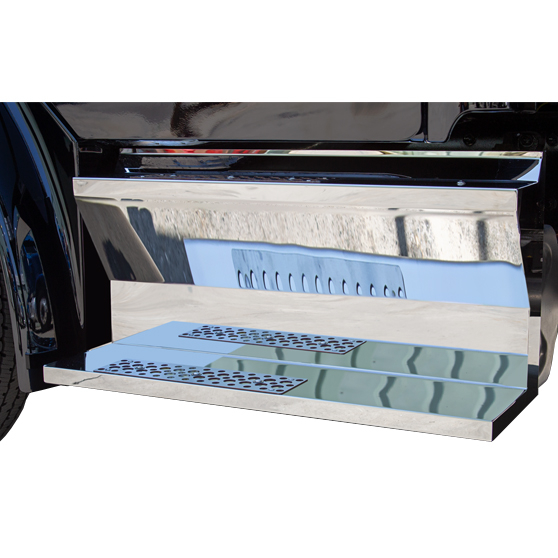 Buy Freightliner M2 Driver Side Step Cover - Big Rig Chrome Shop
