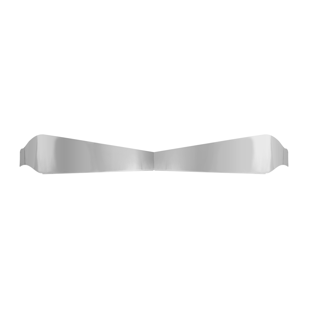 Enhance Your Peterbilt 379 with a Stainless Steel Sun Visor