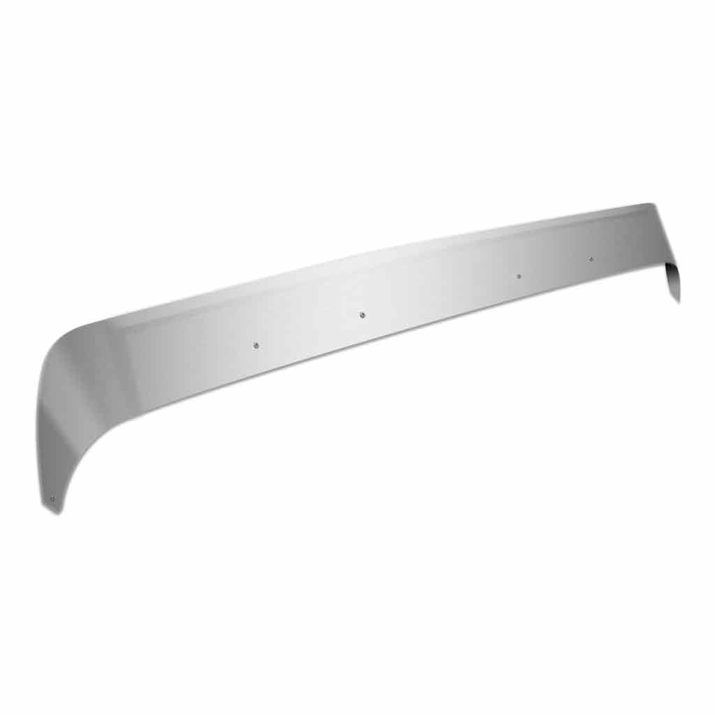 thumbnail image 2 of United Pacific Stainless Steel Hood Shield Bug Deflector For International Trucks 2 of 6