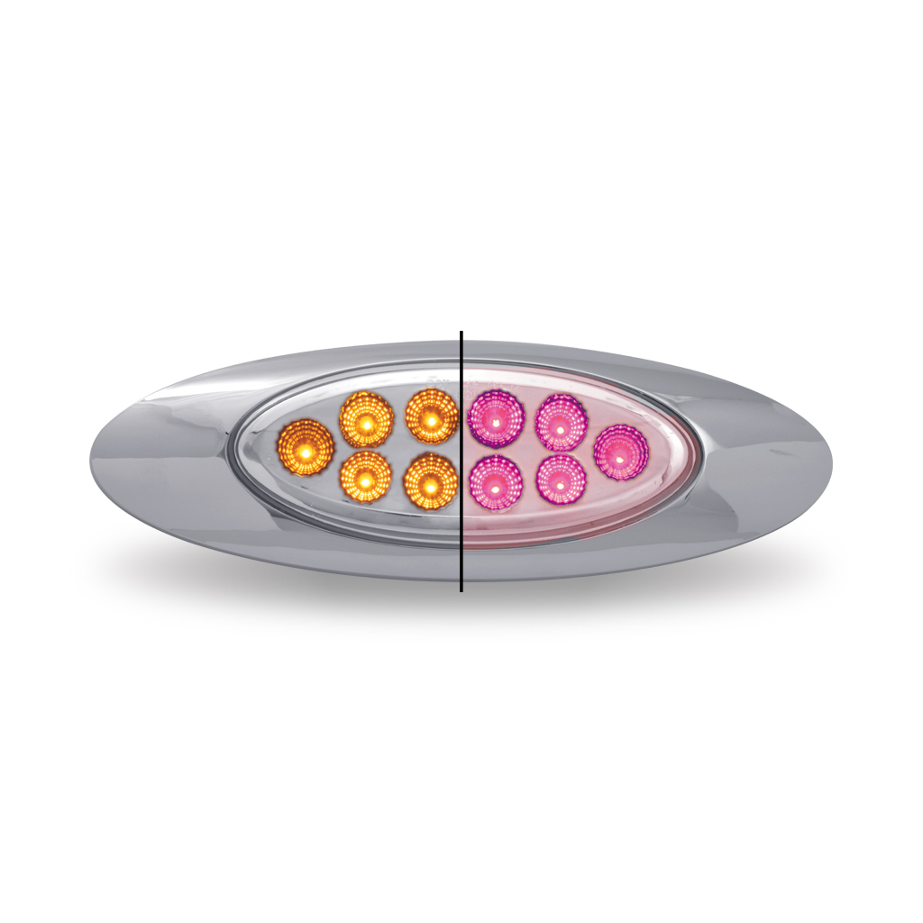 10 Diode M1 Style Dual Revolution Amber To Pink LED Light