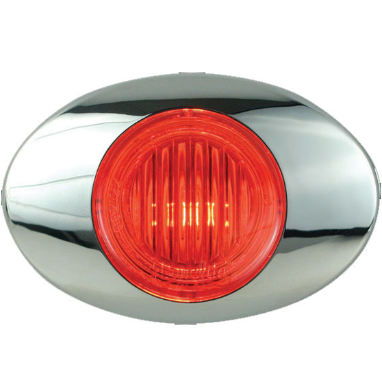 Incandescent Red M3 Marker And Clearance Light Kit With .180 Male Bullet Plugs