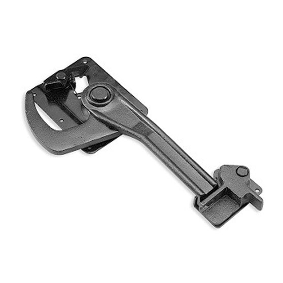 Alt text: "Handle Keeper for Flush Mount 2 Inch Roller Doors - Durable and Easy to Install"