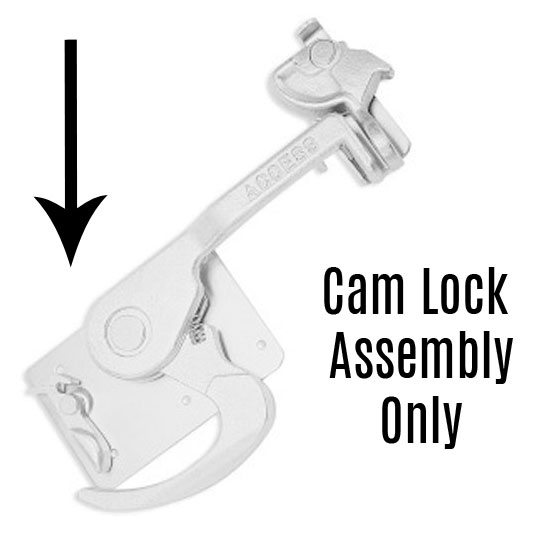 Maximum Strength Cam Lock for Recessed 1 Inch Roller Doors - Secure and Durable