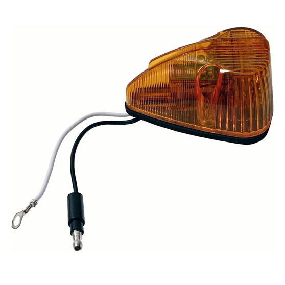 Amber LED Teardrop Cab Marker Light for Trucks and Trailers