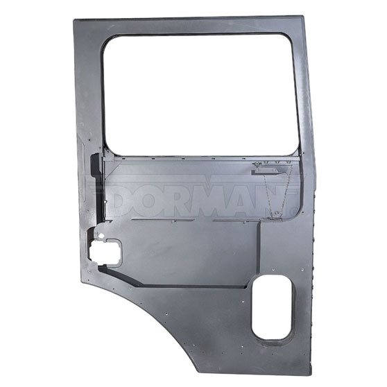 Mack Driver Door Shell with Hinge & Vent Window - Big Rig Chrome