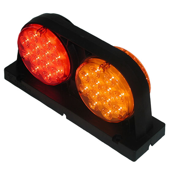 LED Agricultural Stop, Turn, And Tail Light With 4-Pin Plug