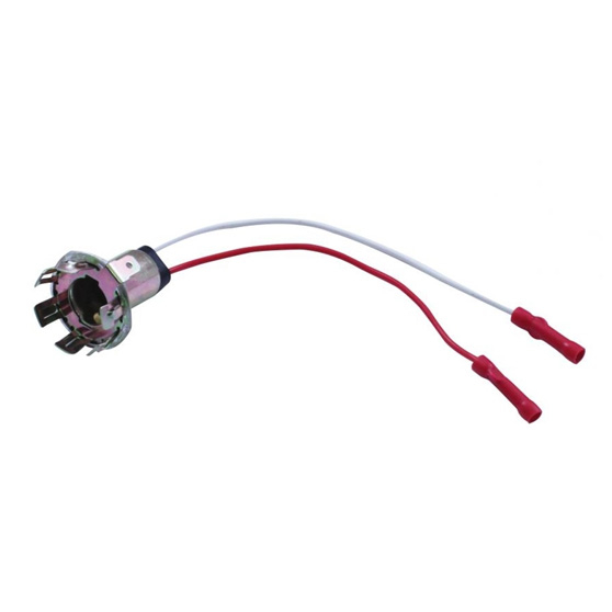 6-Prong Tail Light Bulb Holder for 1157 Bulbs - Big Rig Chrome