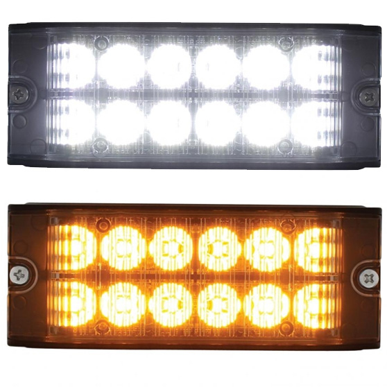 12 LED High Power Low Profile Warning Lighthead
