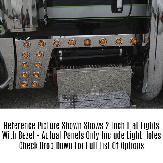 Peterbilt 389 "Darwin" One Piece Cab And Cowl Panels With Light Holes