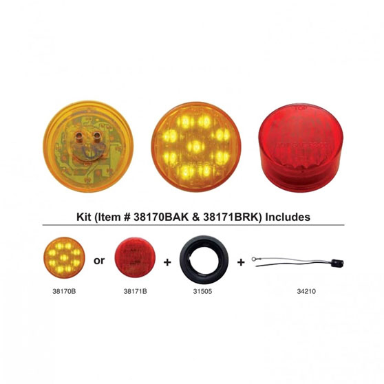 2 Inch Clearance And Marker Light Kits
