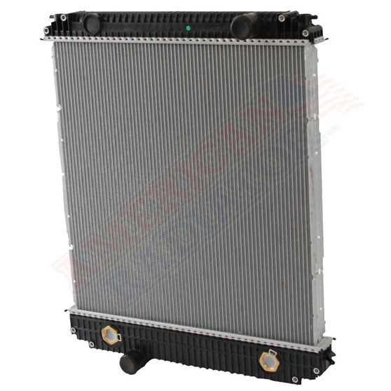 Ford And Sterling Trucks B700-800 And F700-800 Model Radiator With 18 Inch Center Oil Cooler Crossflow Radiator