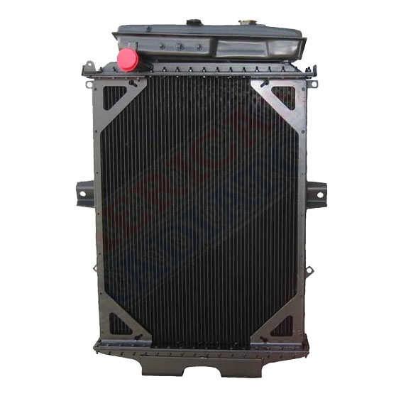 Kenworth W900, W900B, And W900L Dimpled Tube Radiator With Surge Tank