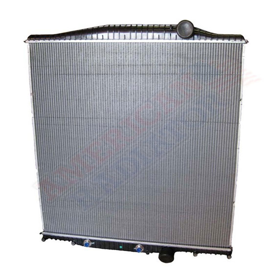 Mack And Volvo VN, CHN, And CXN 2003 Through 2007 Down flow Radiator With 2 Inch Depth