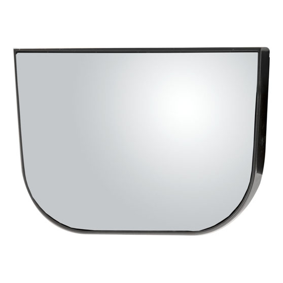 7 By 4-1/2 Dual-Vision Heated Aerodynamic Mirror Head Replacement Convex Glass
