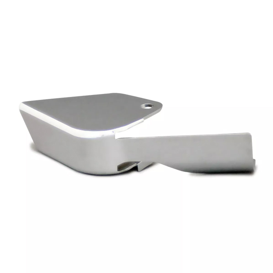 Chrome Plastic A/C Vent For 2006+ Peterbilt 379, 384, 386, 387, 388, 389 – Driver Side, United Pacific