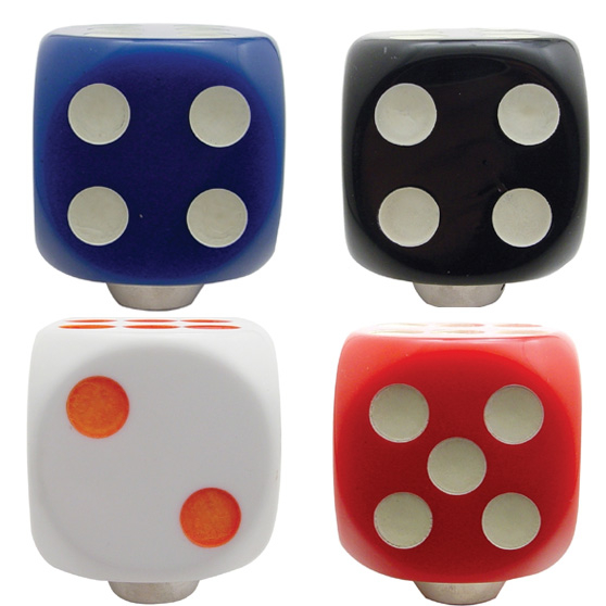 Glow In The Dark Dice Gearshift Knobs