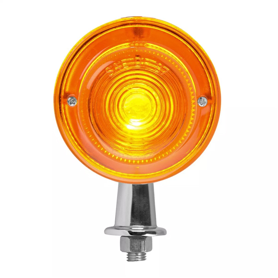 Dual Function Tanker Pedestal Turn/Marker Lights With 1 - 1/8 Inch Arm