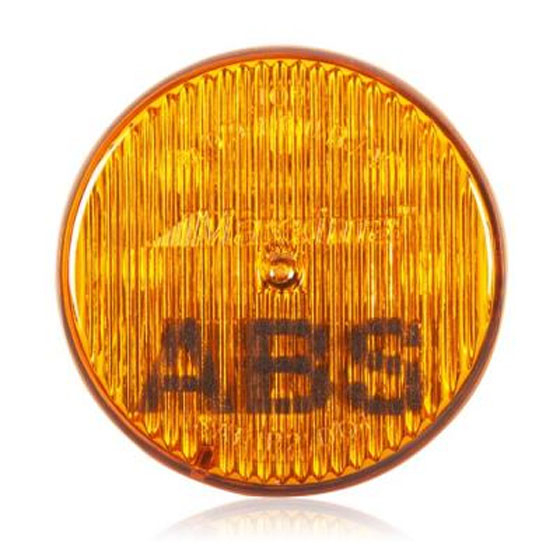 2 Inch Round Amber ABS Light