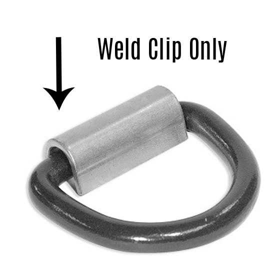 Replacement Weld Clip For Tie Down And Load Securement