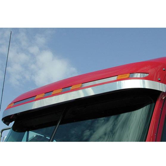 Freightliner Columbia 2006 And Older And Century Class 3 Inch Wide Sunvisor Extension Strip