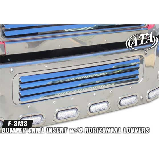 Freightliner Coronado Bumper Grille Insert With 4 Louvers