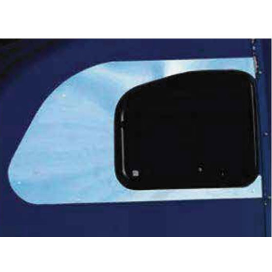 Freightliner Condo And Classic 46 Inch By 24 1/2 Inch Wide Stainless Steel Sleeper Window Trim