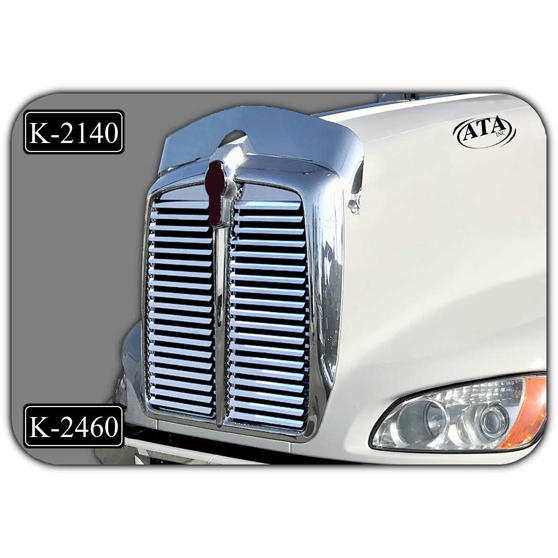 Kenworth T660 Grille With 19 Louvers
