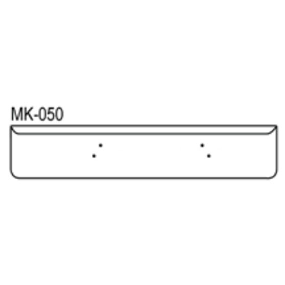 Mack RD688 And RD690 Western Contractor Conversion 18 Inch Bumper With Mounting Holes