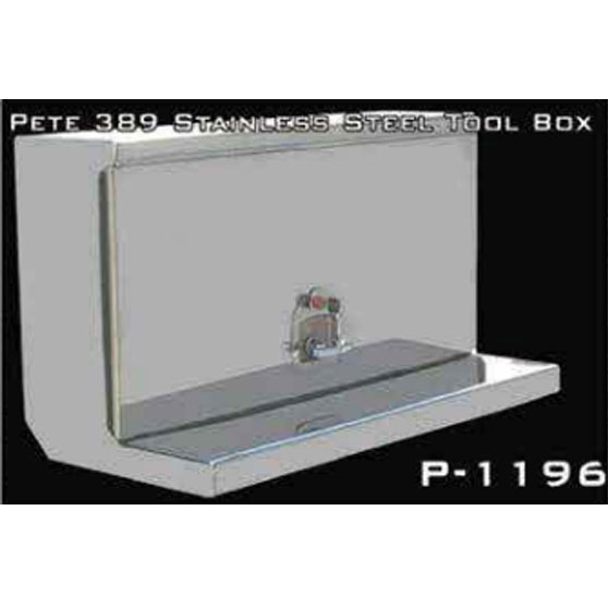 Peterbilt 389 2008 Through 2011 Stainelss Steel Monster Tool Box Lid