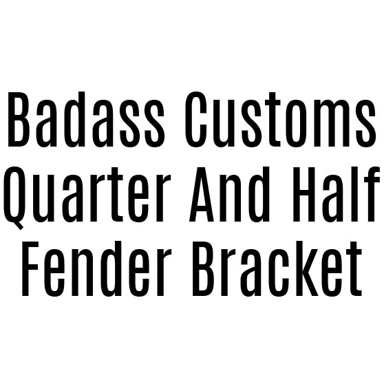 Hidden Bracket System For BAC Quarter And Half Fenders