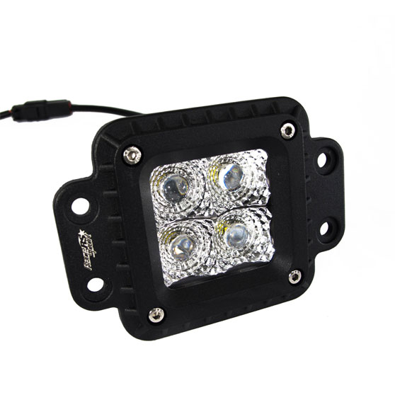 4 Diode LED Spot Light With Heavy Duty Flush Mount