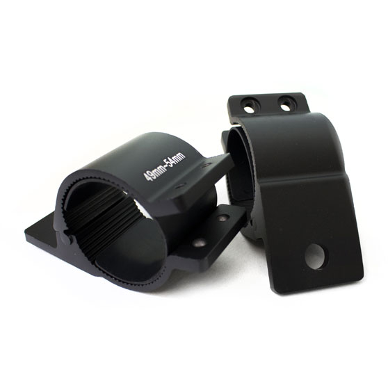 Universal Light Bar Clamp Brackets With Rubber Gaskets