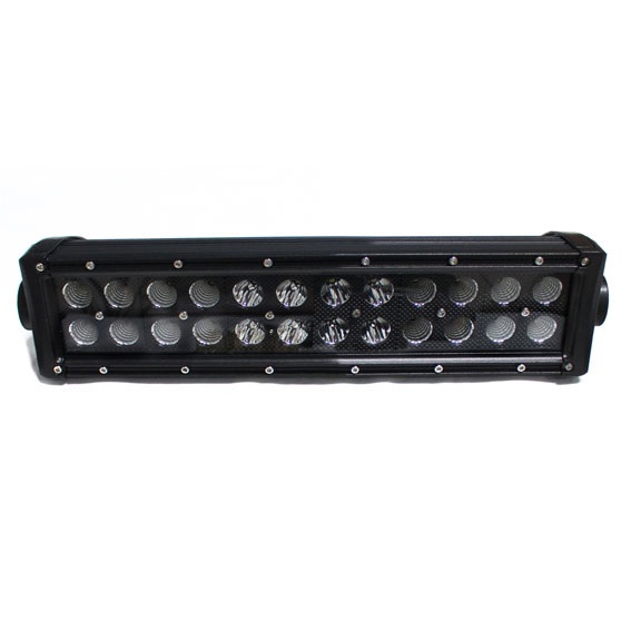 15 Inch Double Row Blacked Out Combination Light Bar