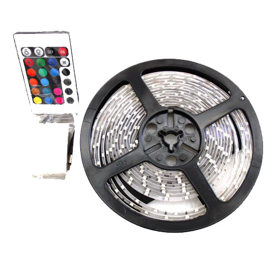 20 Color RGB 5050 LED Tape Strip Reel Lighting With Remote
