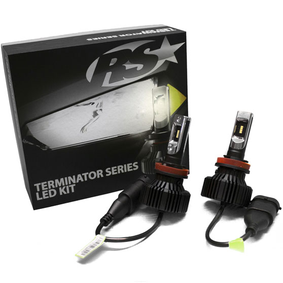 H7 Fanless LED Terminator Series Conversion Headlight Kit